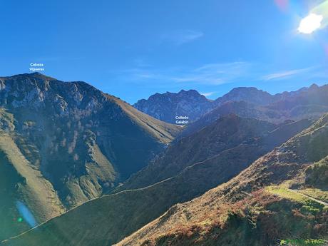Vista desde la Jorca del Carraspión hacia el Collado Galabín