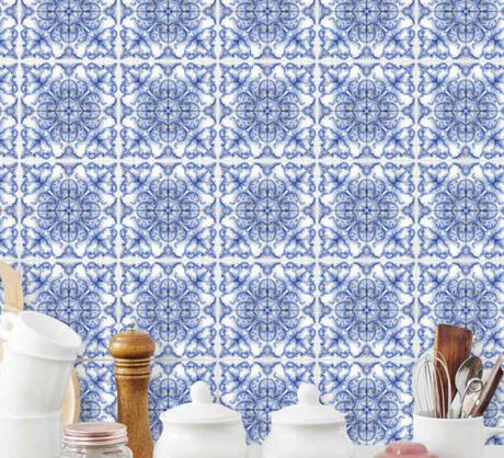 azulejos vinílicos para decorar la cocina