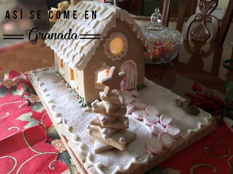 Casita de jengibre sin gluten ni lactosa