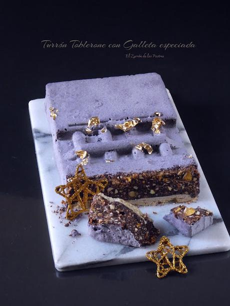 Turrón Toblerone con Galleta Especiada