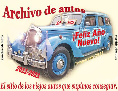 Archivo de autos les desea Feliz Año Nuevo a todos sus lectores
