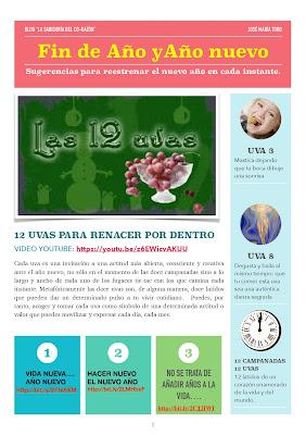 REFLEXIONES, SENTIMIENTOS E IMÁGENES PARA LA CELEBRACIÓN DE FIN DE AÑO Y AÑO NUEVO.José María Toro