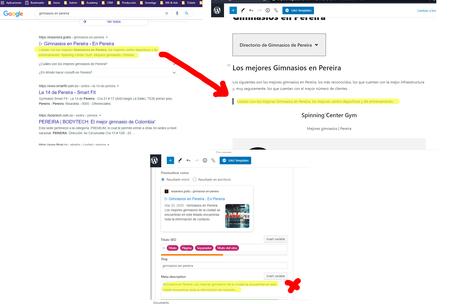 Cómo los componentes del post afectan el SEO