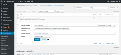 ¿Cómo hacer redirecciones SEO 301 en WordPress? redirección 301 en WordPress