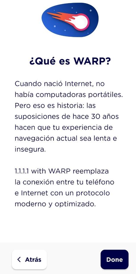 Acelerar o aumentar la velocidad de Internet en el celular con Cloudflare GRATIS Configurando Warp de Cloudflare