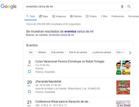 Eventos en Google ¿cómo crearlos?
