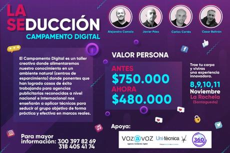 Campamento Digital Manizales Campamento digital en Manizales con Carlos Cortés