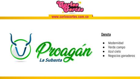 Proagán SA justificación logo