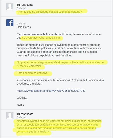 Facebook es una mala compañía
