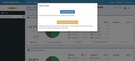Conocer la posición en Google con Serposcope