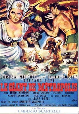 GIGANTE DE METRÓLIS, EL (IL GIGANTE DI METROPOLIS) (Italia, 1961) Aventuras, Fantástico, Péplum, Épico