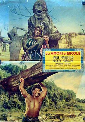 AMORES DE HÉRCULES, LOS (GLI AMORI DI ERCOLE) (Italia, Francia; 1960) Péplum, Fantástico