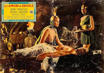 AMORES DE HÉRCULES, LOS (GLI AMORI DI ERCOLE) (Italia, Francia; 1960) Péplum, Fantástico