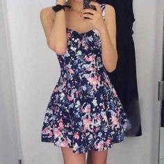 vestido de flores