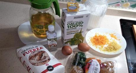 Los ingredientes necesarios para hacer roscón de reyes ce Prado Camacho