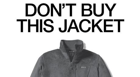 Campaña don't Buy this jacket de Patagonia