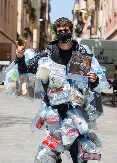 Activismo zero waste. Bumerang. Solución zero waste para el take away y el delivery