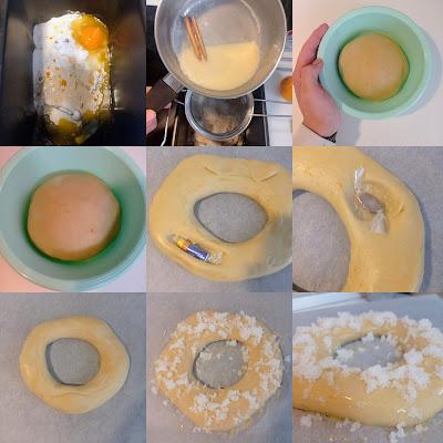 Roscón de Reyes sin lácteos (opción para hacer sin huevo)