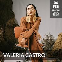 Concierto de Valeria Castro en el Teatro Circo Price