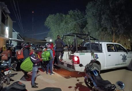 Repartidores de plataformas se manifestarán en la Carretera 57 contra la delincuencia