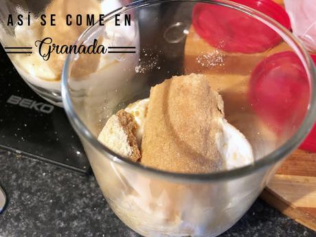 Tiramisú de navidad sin gluten ni lactosa