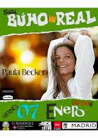 Concierto de Paula Becker en Búho Real