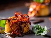 Flan turrón