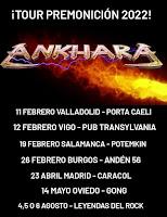 Ankhara anuncia el Tour Premonición 2022