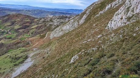 Zona inferior de Peñamayor a Fayacaba