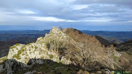Regresando del Pico Trigueiro al Collado Llagos