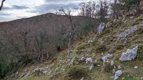 Saliendo del Collado Llagos al Trigueiro