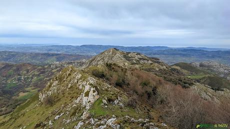 Saliendo de Peña Texu a Peñamayor