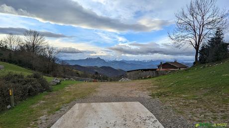 Entrando en la Campa Gües