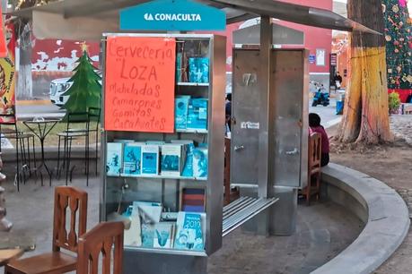 Plaza del Pueblo Mágico de Santa María del Río se vuelve una cantina