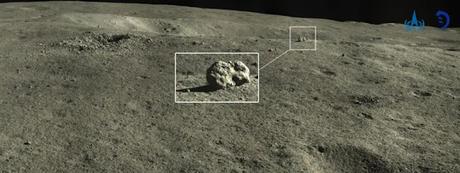 Revelan qué es la extraña formación cúbica que el Yutu-2 y su tecnologia china encontró en la Luna