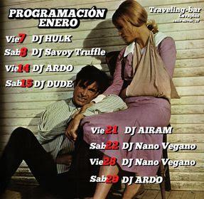 Pinchada Mágica y Sideral de Dj Savoy Truffle en Traveling Bar.