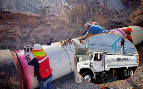 Nueva fuga en el Realito; reparación tardará 5 días