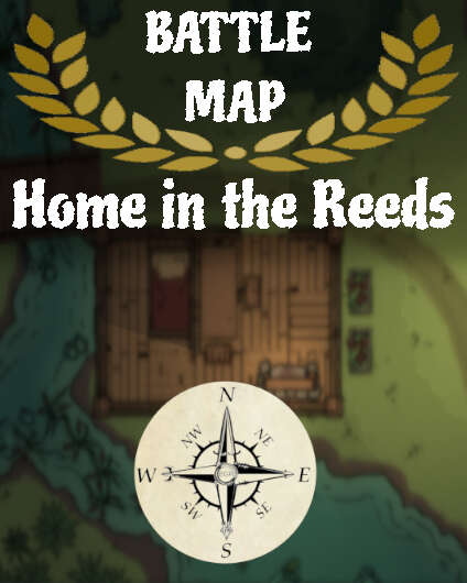 Battle Map: Home in the Reeds, de Explorer's Guild Publishing Battle Map: Home in the Reeds, de Explorer's Guild Publishing