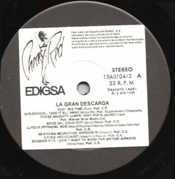 VA -La Gran descarga 2Lp 1981 Parte 2 (Labels unlimited)