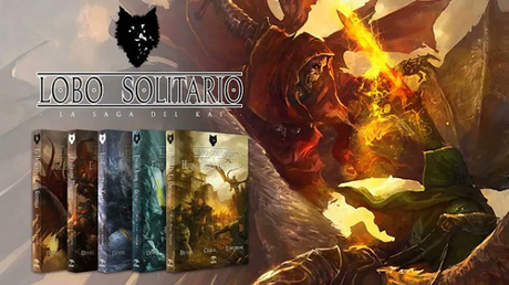 Colección de libro-juegos de Lobo Solitario financiada en 4 horas (Celaeno Books)