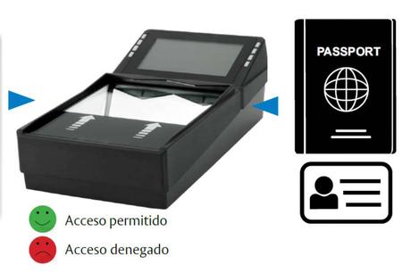 Lector de pasaportes Cov-ID de ASSA ABLOY Lector de pasaportes Cov-ID de ASSA ABLOY