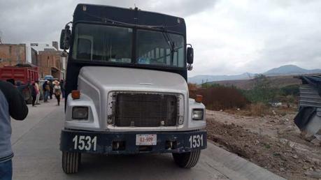 150 Policías resguardan trabajos de inmobiliaria en Mexquitic