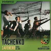 Concierto de Tachenko en Sala el Sol de la mano de Inverfest