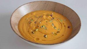 crema de calabaza y zanahoria sin gluten