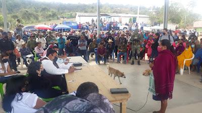 EL CIPOG-EZ SE REUNE CON LOS 3 NIVELES DE GOBIERNO, ESPERANDO QUE DESMANTELEN A LOS GRUPOS NARCO-PARAMILITARES Y A QUIENES LOS PROTEGEN, PARA QUE LA VIOLENCIA SE VAYA DE NUESTRAS COMUNIDADES.