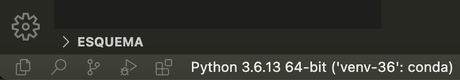 Usar entornos de Python en VS Code