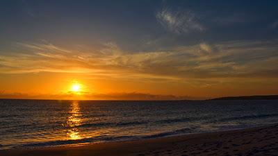 Amanecer en Tasmania