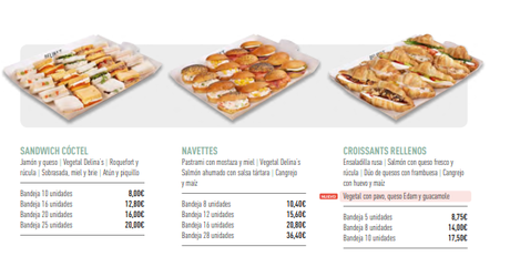 Propuesta de Delina's Catering