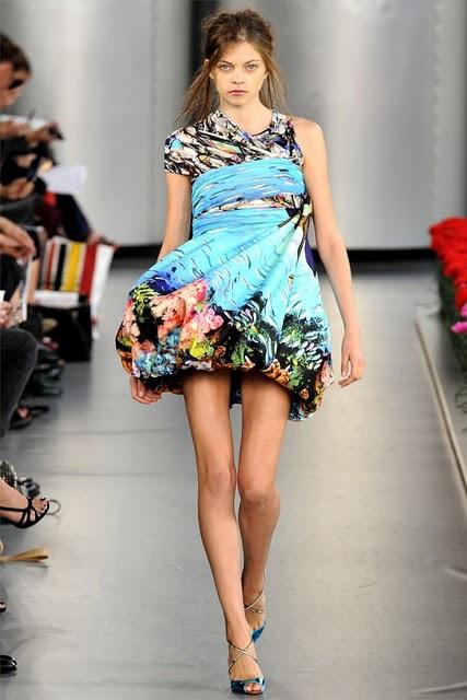 Mary Katrantzou Spring 2.012- London Fashion Week