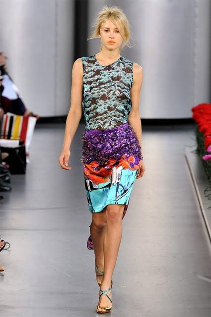 Mary Katrantzou Spring 2.012- London Fashion Week